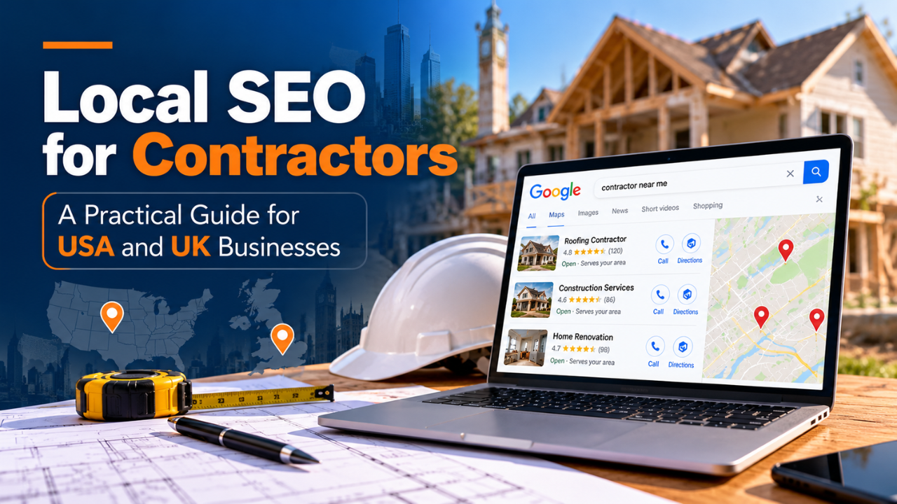Local SEO for Contractors: USA & UK Guide | ContraCore