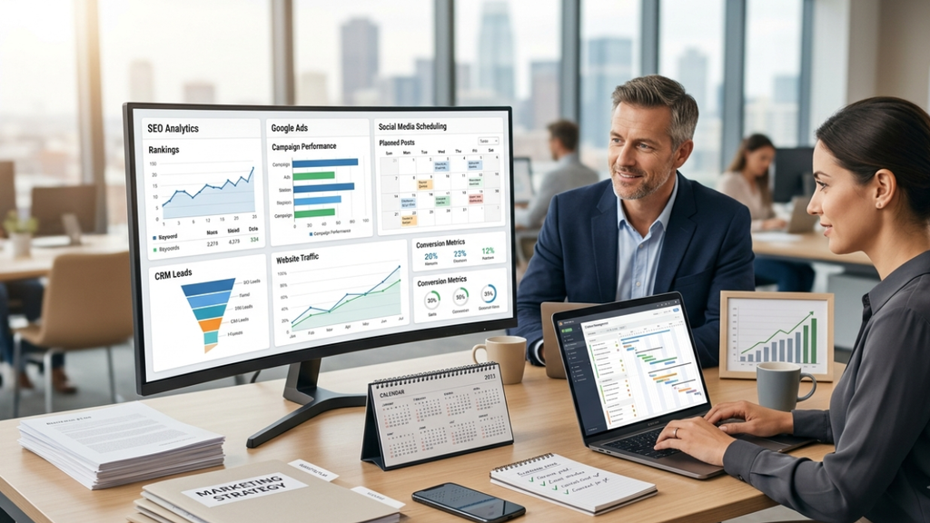 Marketing Management Services for Small Businesses: What Should You Outsource?