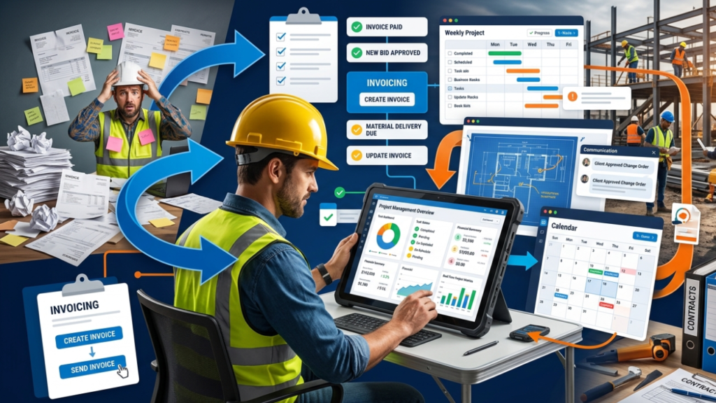 How Better Administrative Processes Improve Contractor Productivity