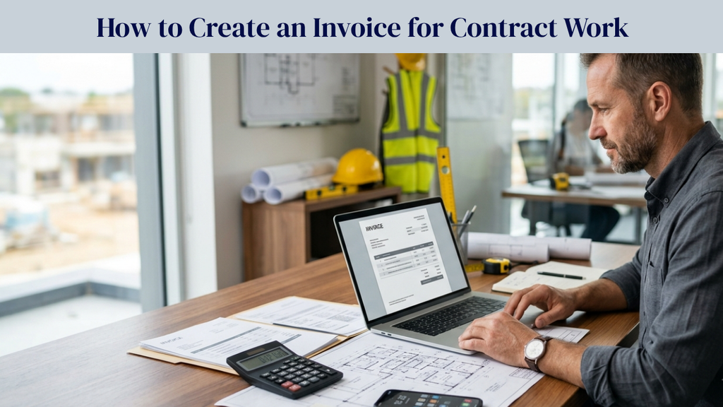 How to Create an Invoice for Contract Work